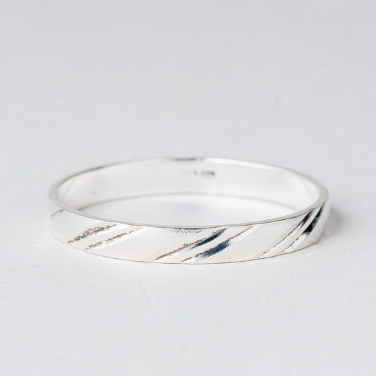 Silber Ring 925 Größe 66 (21,0 mm Ø) 1,58 g0