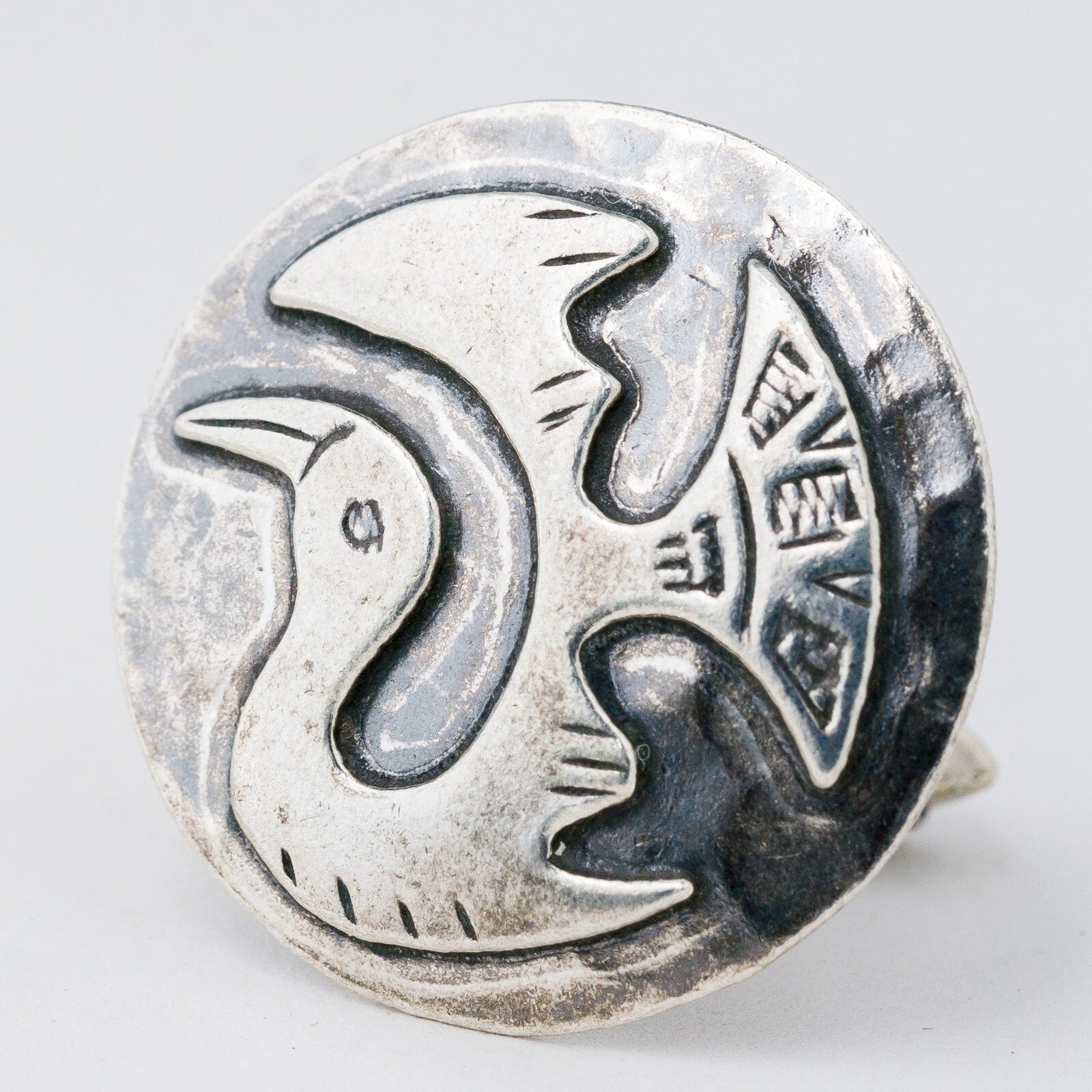 Silber Manschettenknöpfe 925 Vogel Peru 14,95 g2