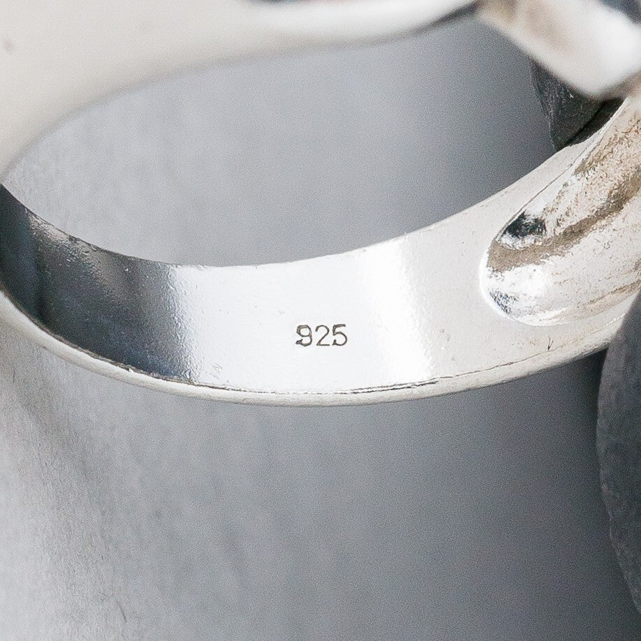 Silber Ring 925 Größe 60 (19,1 mm Ø) 5,23 g6