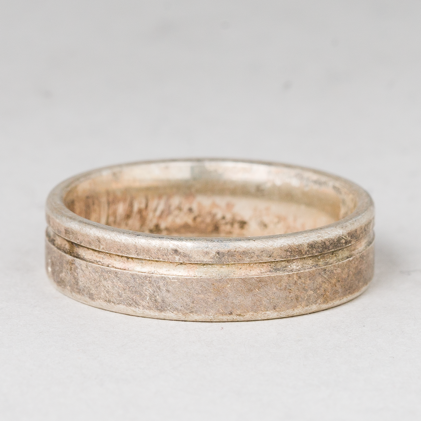 Ring 925er Silber 6,45 g Größe 64 (20,3 mm Ø)2