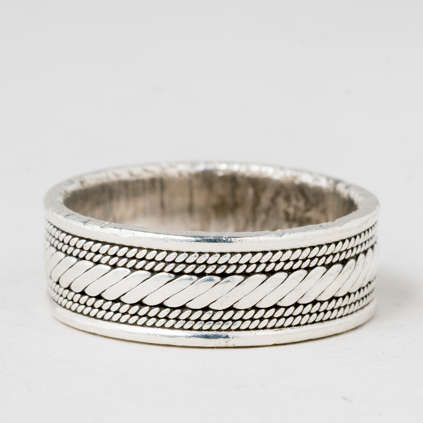 Ring 925er Silber 8,84 g Größe 67 (21,3 mm Ø)0