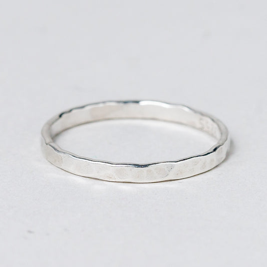 Silber Ring 925 Größe 54 (17,2 mm Ø) 0,97 g0