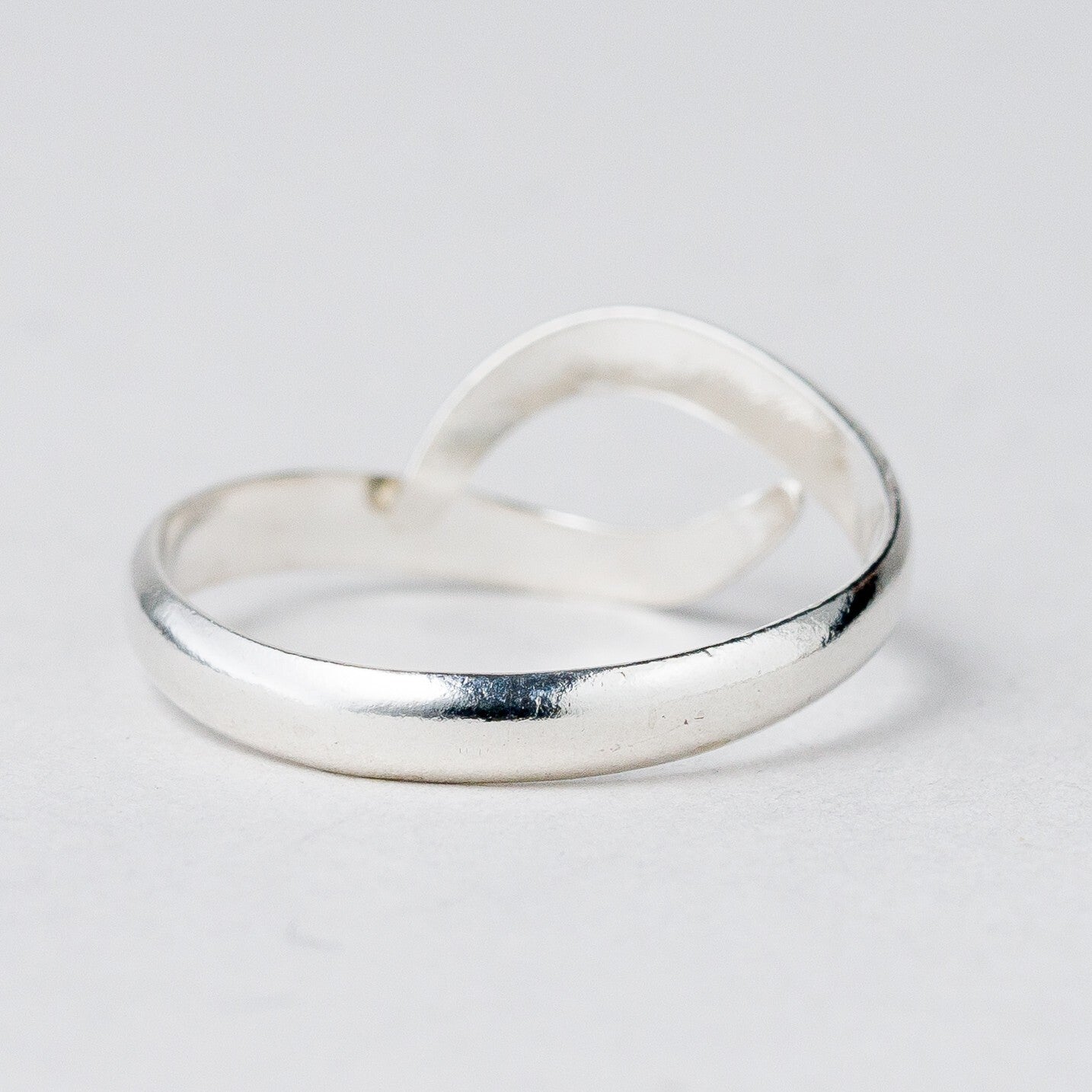 Ring Silber 925 Größe flexibel ca. 58 1,58 g3