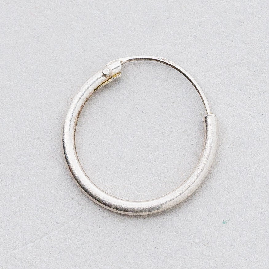 Einzelner Ohrring Creole Silber 0,33 g0