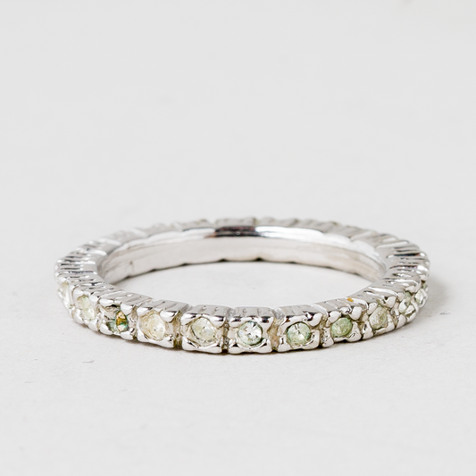 Ring Steinbesatz Silber 2,52 g Größe 52 (16,5 mm Ø)0