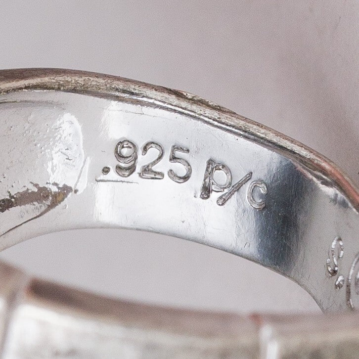 Ring 5,55 g 925er Silber Größe 51 (16,2 mm Ø)6