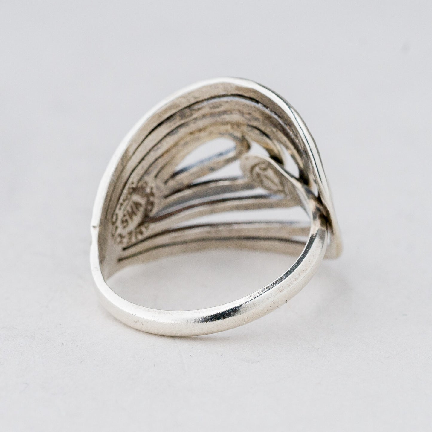 Ring 925 Silber Größe flexibel ca. 54 3,76 g3