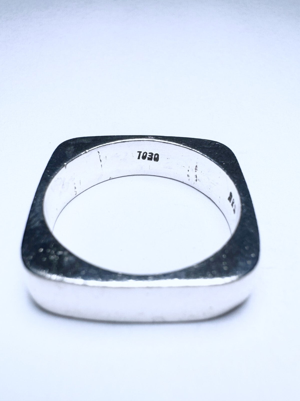 Ring 925er Silber Größe 59 mit runden Ecken 8,75g2