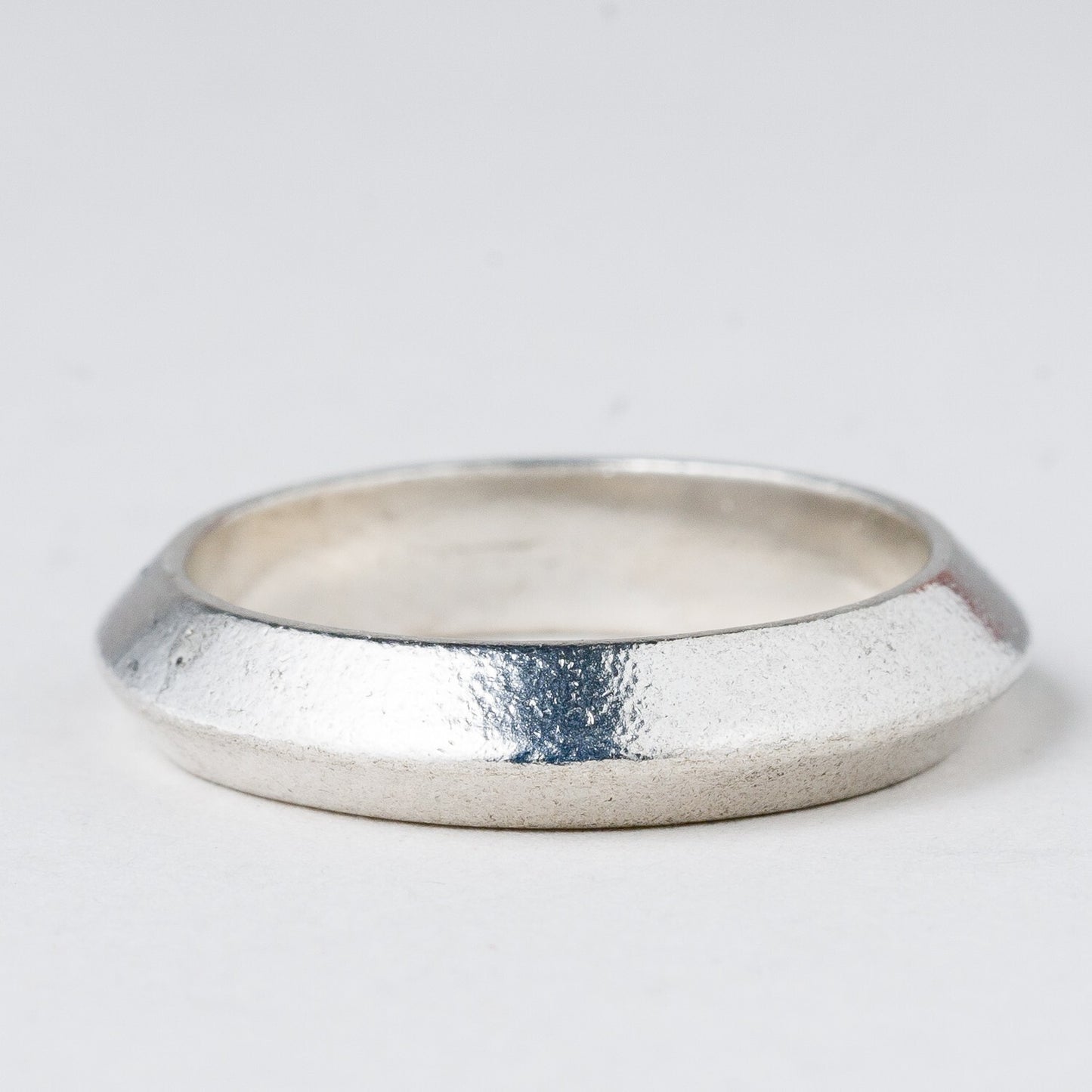 Silber Ring 925 Größe 58 (18,4 mm Ø) 5,45 g1