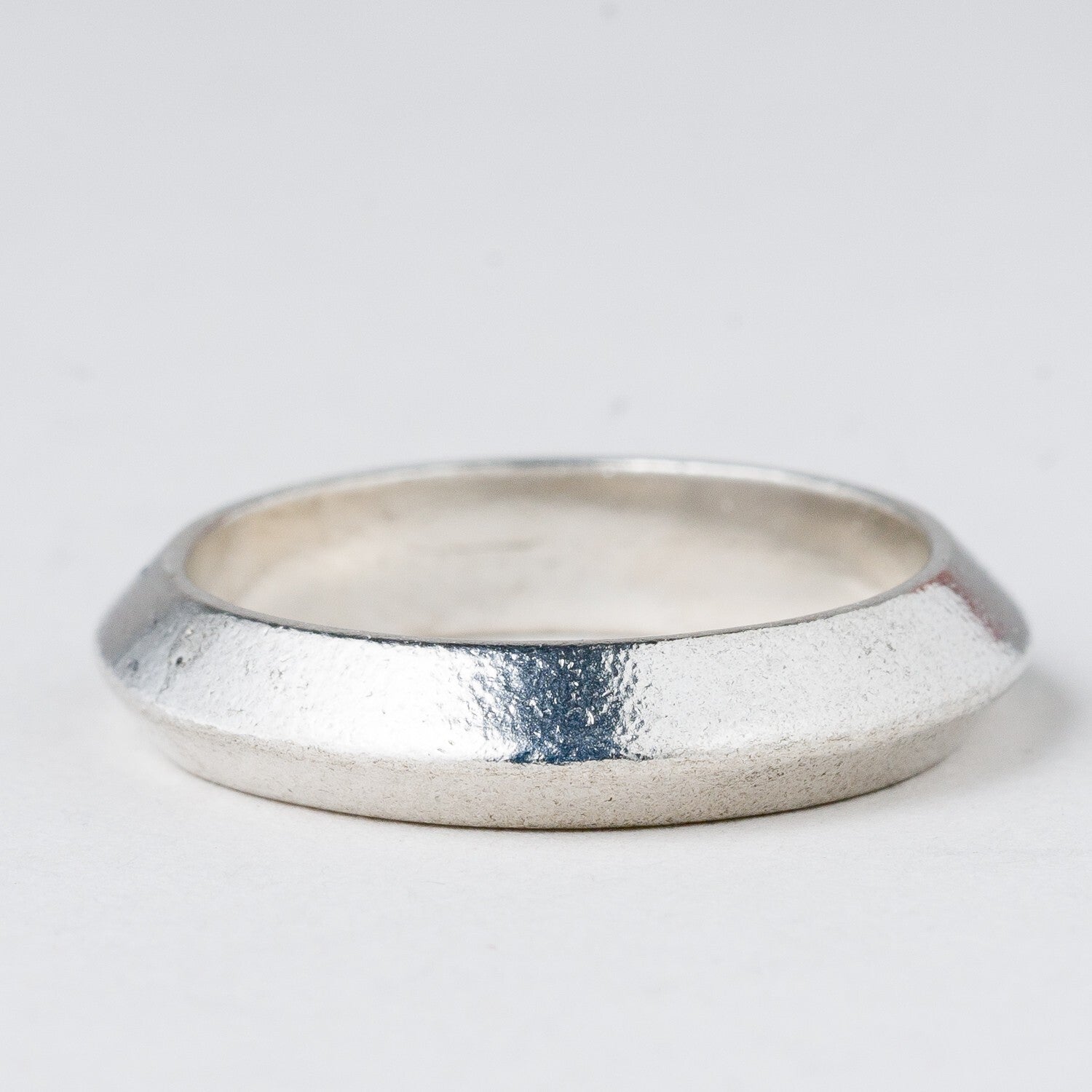 Silber Ring 925 Größe 58 (18,4 mm Ø) 5,45 g1
