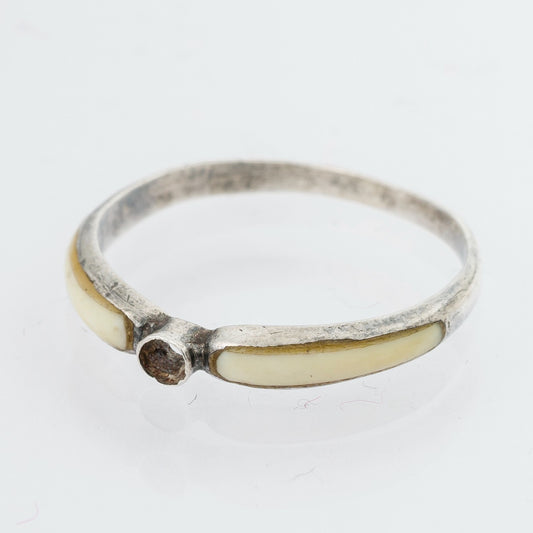 Silberring 925er Silber 0,83 g Größe 51 (16,2 mm Ø)0