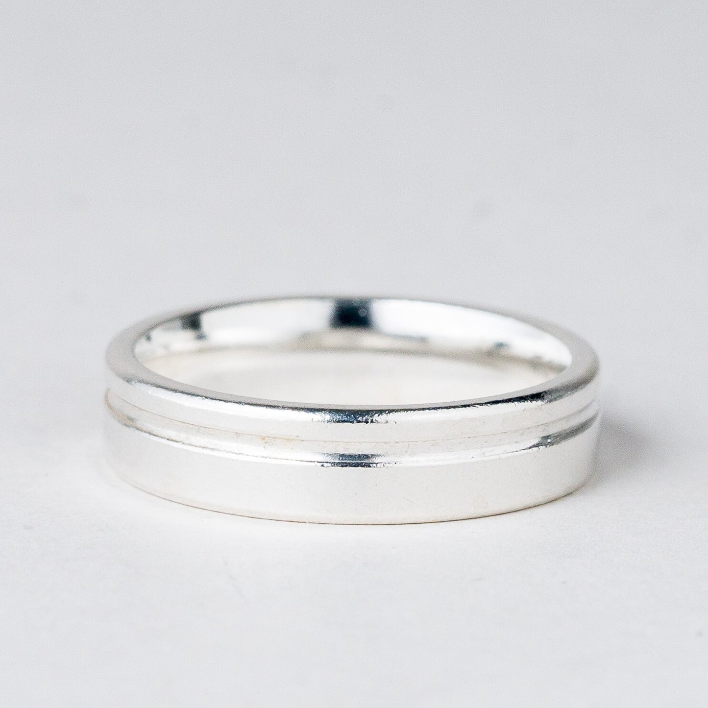 Silber Ring 925 Größe 56 (17,8 mm Ø) 4,71 g5