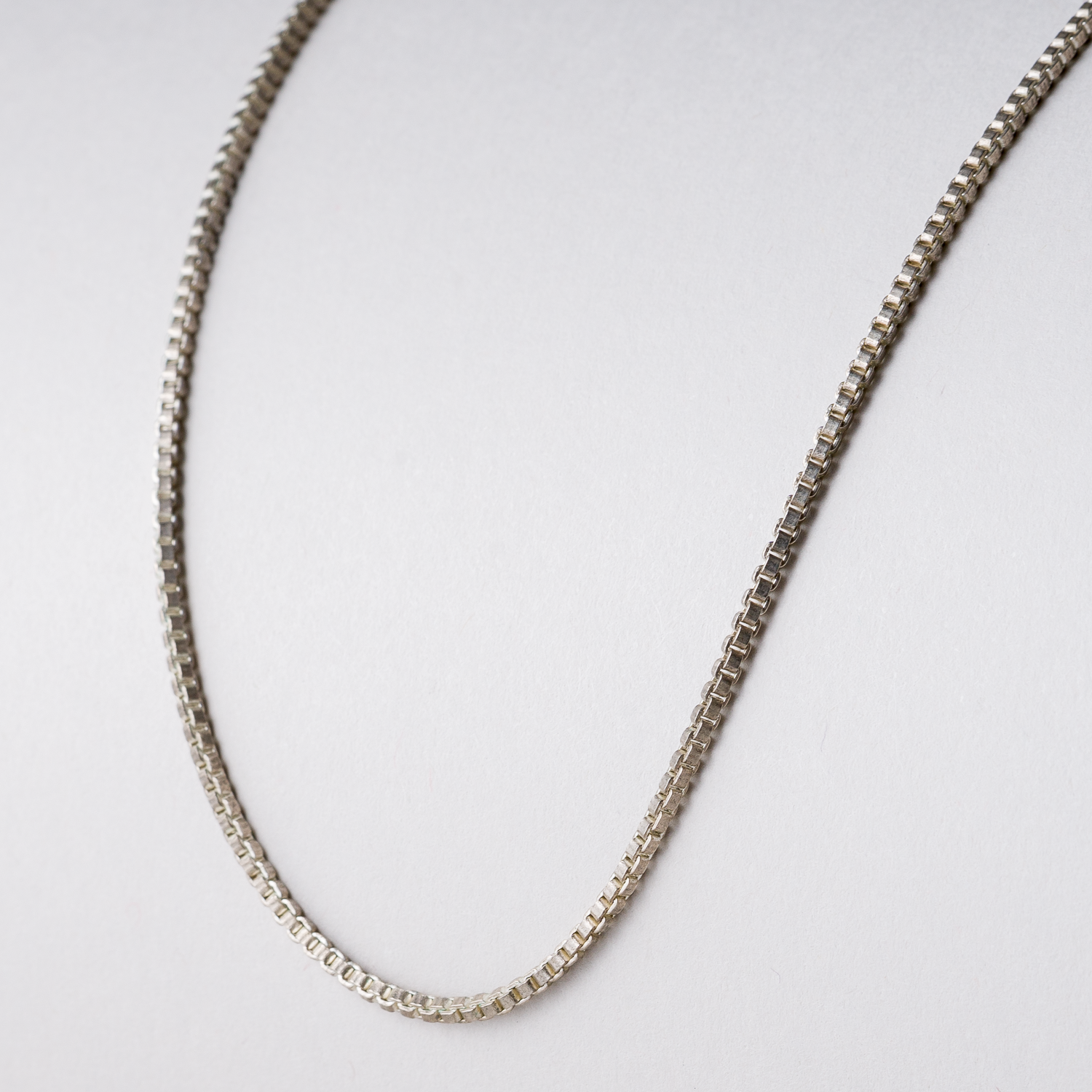 Halskette 1 mm Silber 4,88 g 50 cm0