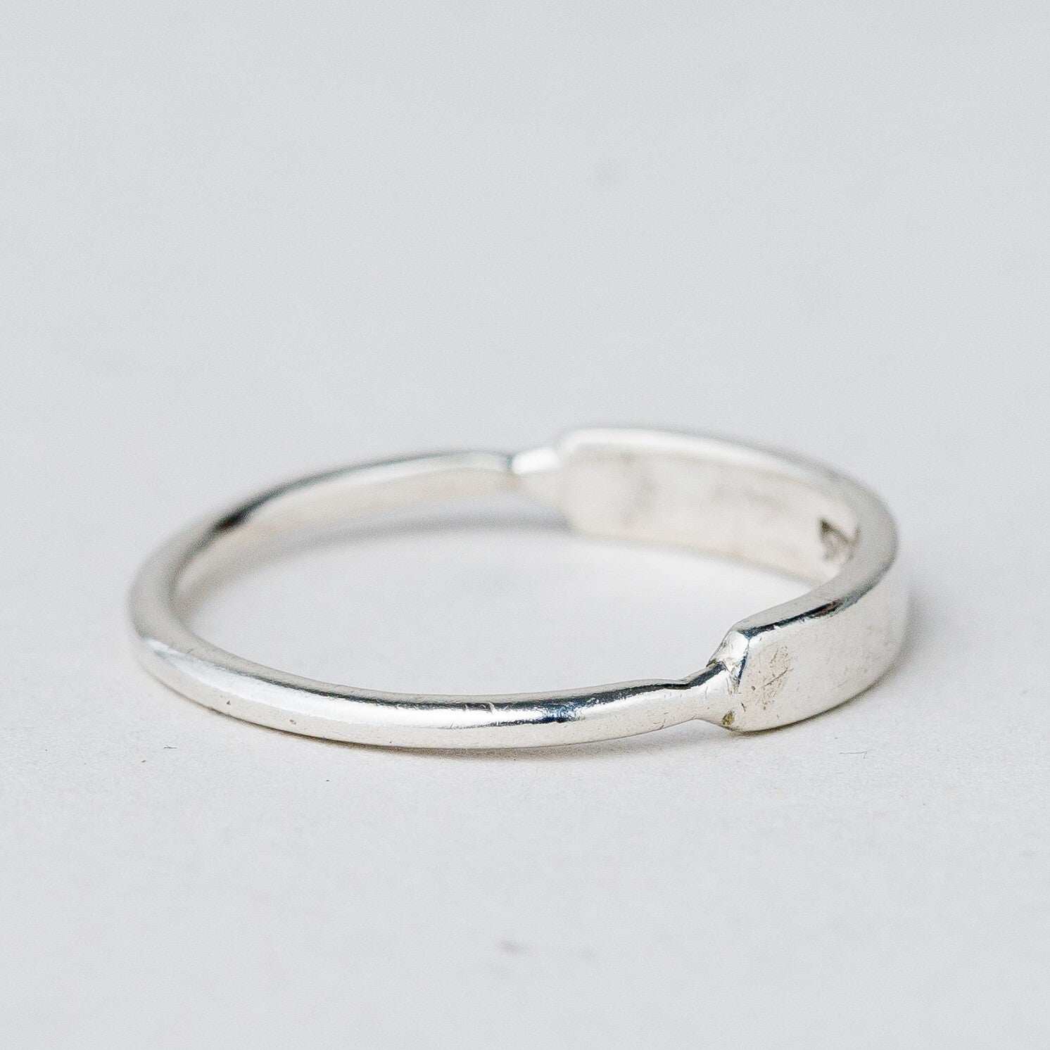 Silber Ring 925 Größe 50 (15,9 mm Ø) 1,14 g4