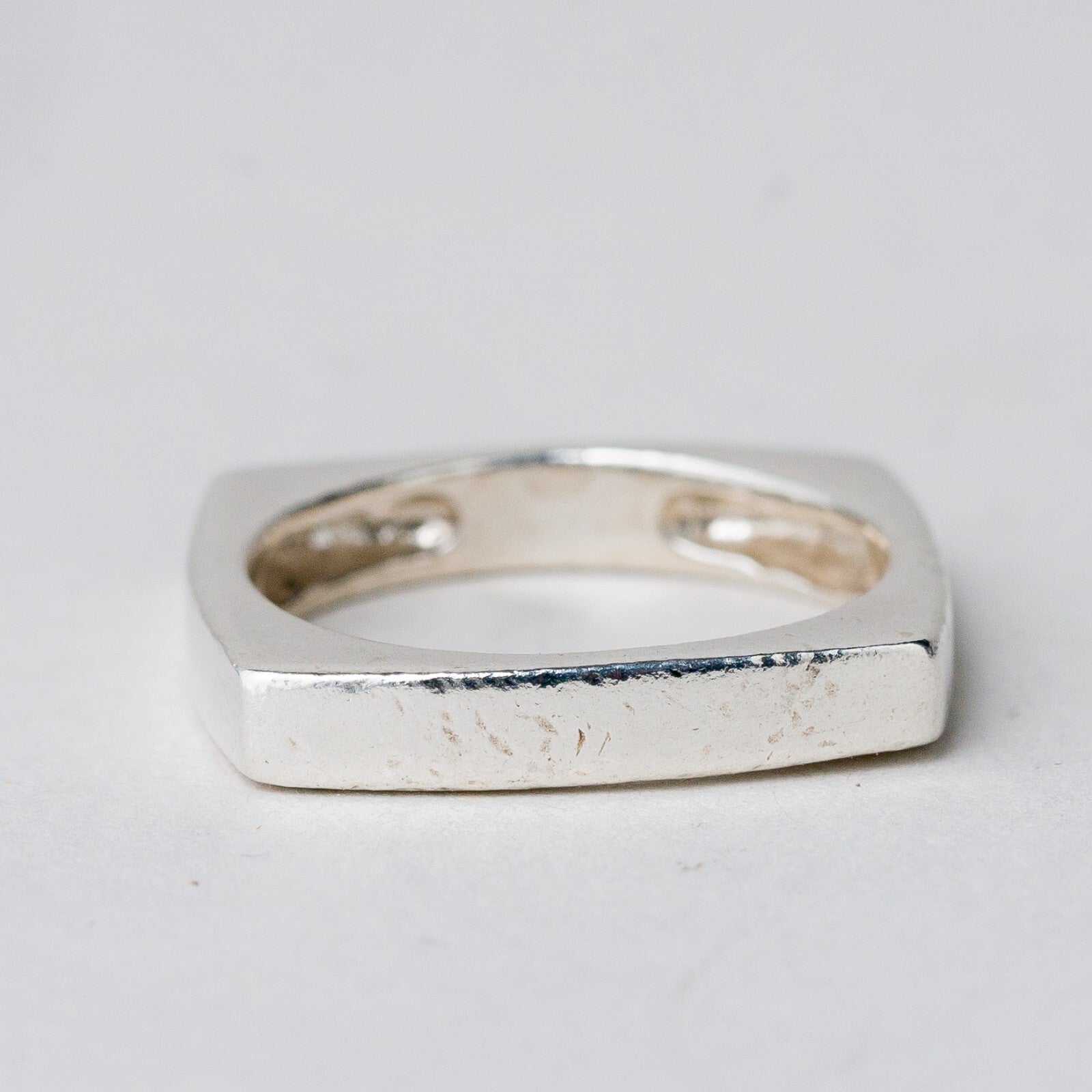 Silber Ring 925 Größe 53 (16,8 mm Ø) 4,39 g6