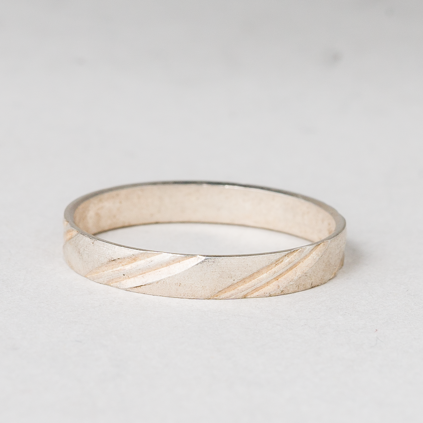 Ring 925er Silber 1,16 g Größe 54 (17,2 mm Ø)0