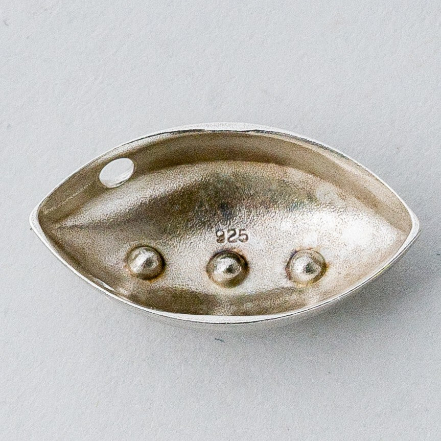Silber Anhänger Kettenanhänger 925 Weiße Steine 1,98 g3