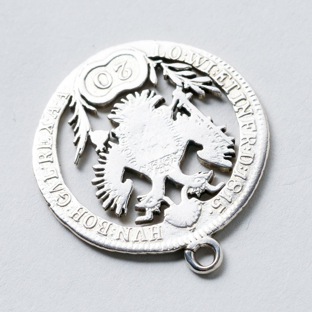 Anhänger Silber 20 Kreuzer 1815 3,1 cm 4,8 g1
