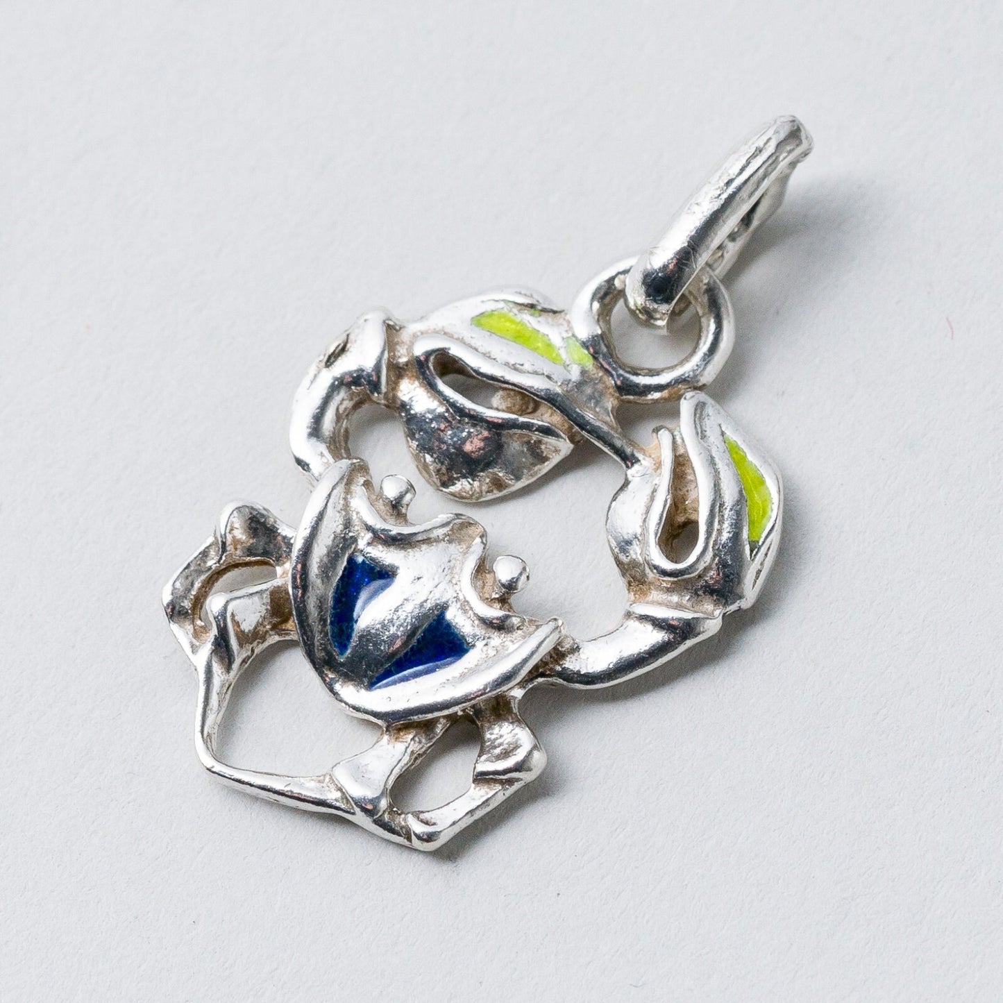 Anhänger Silber Krebs 3 cm 3,04 g0