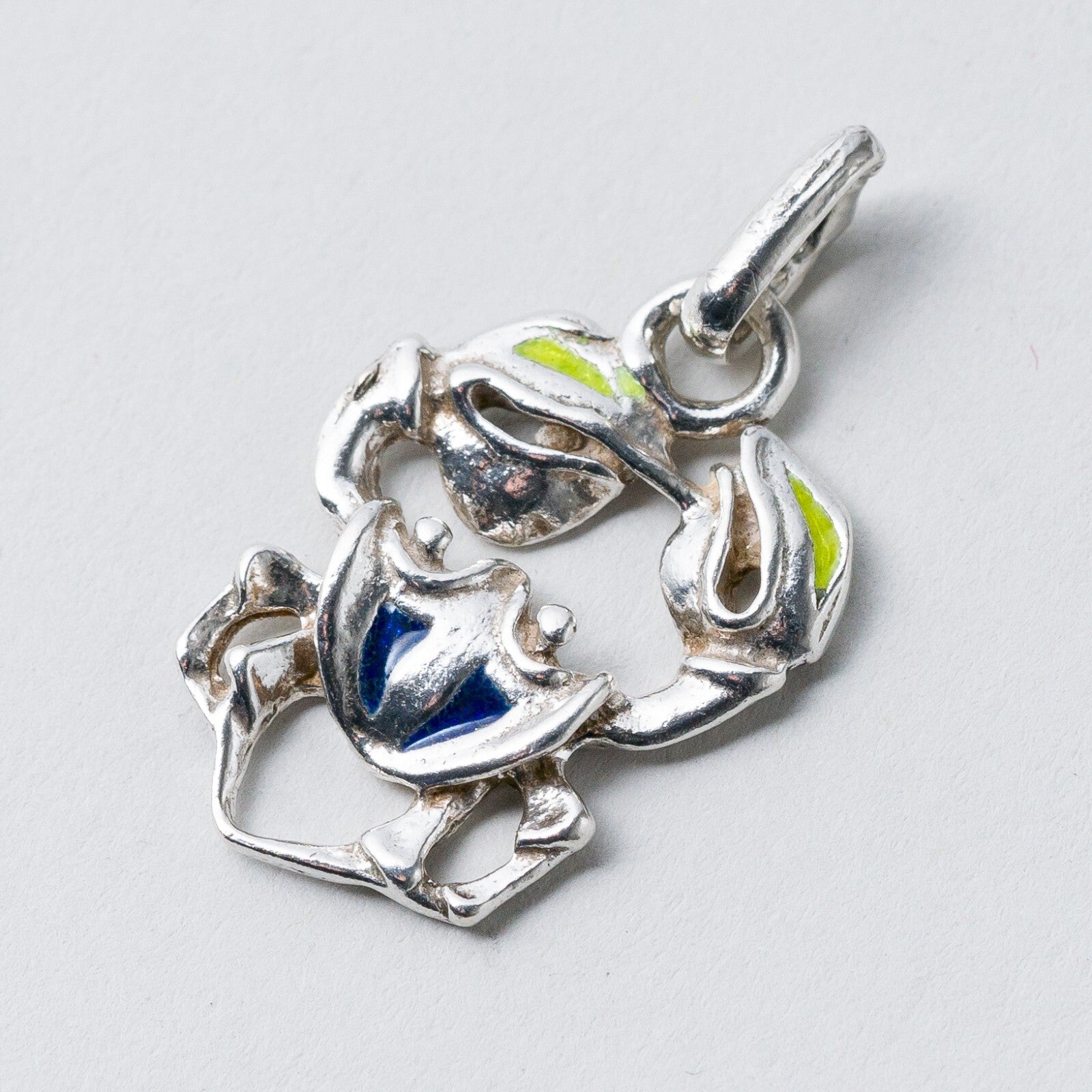 Anhänger Silber Krebs 3 cm 3,04 g0