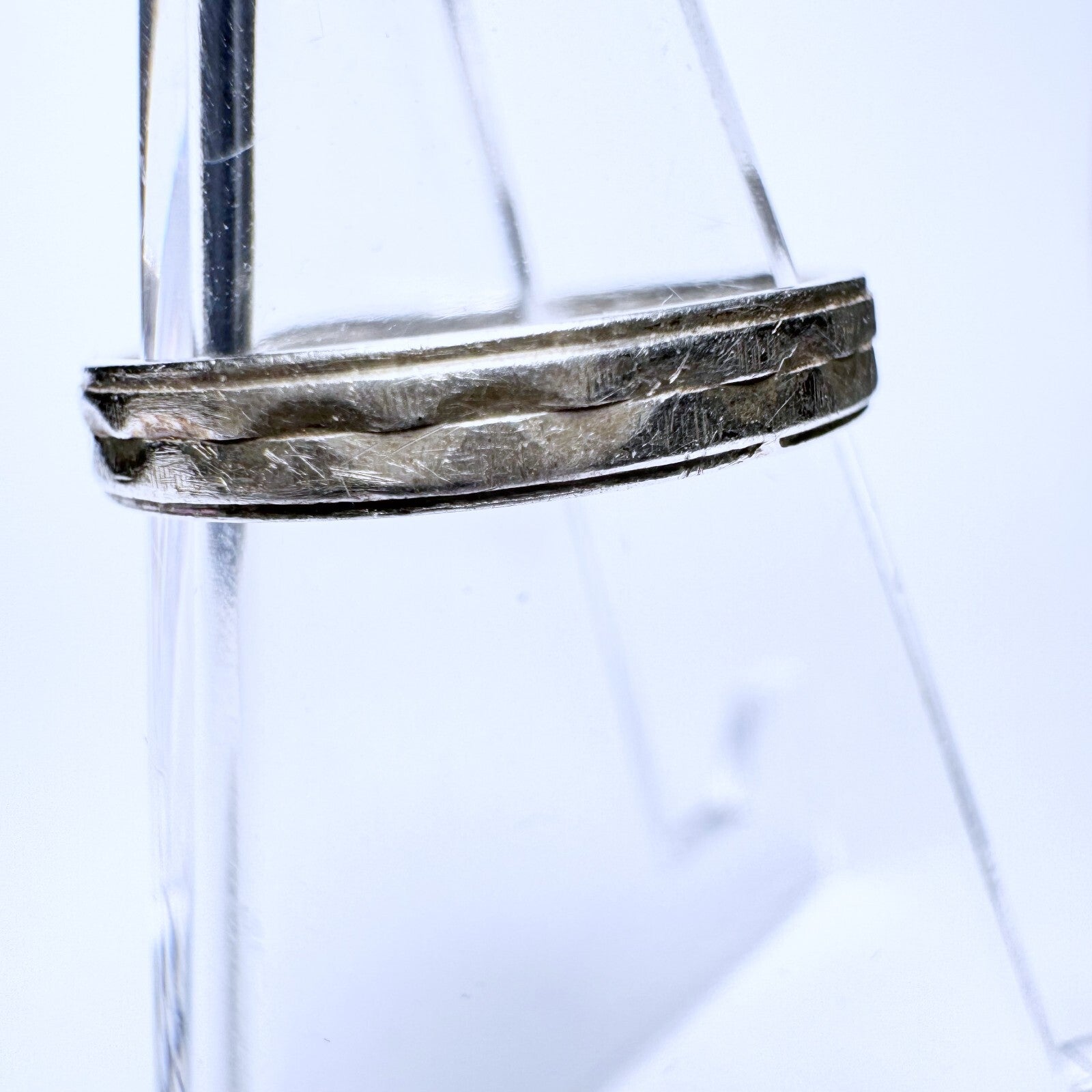 Ring 835er Silber Größe 51 mit Welle 1,19g3