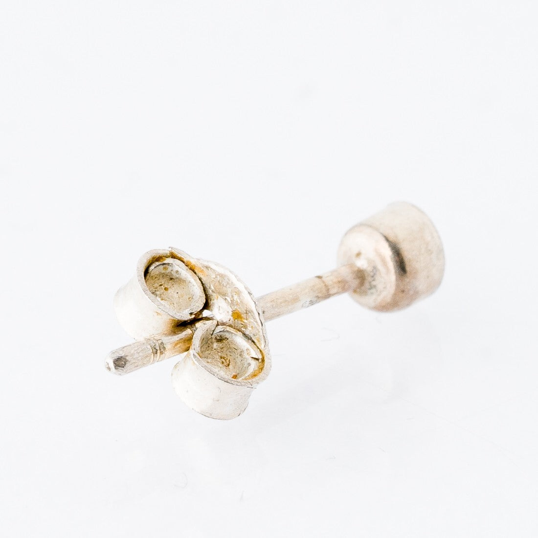 Einzelner Ohrring Ohrstecker Ohne Stein Silber 0,22 g2