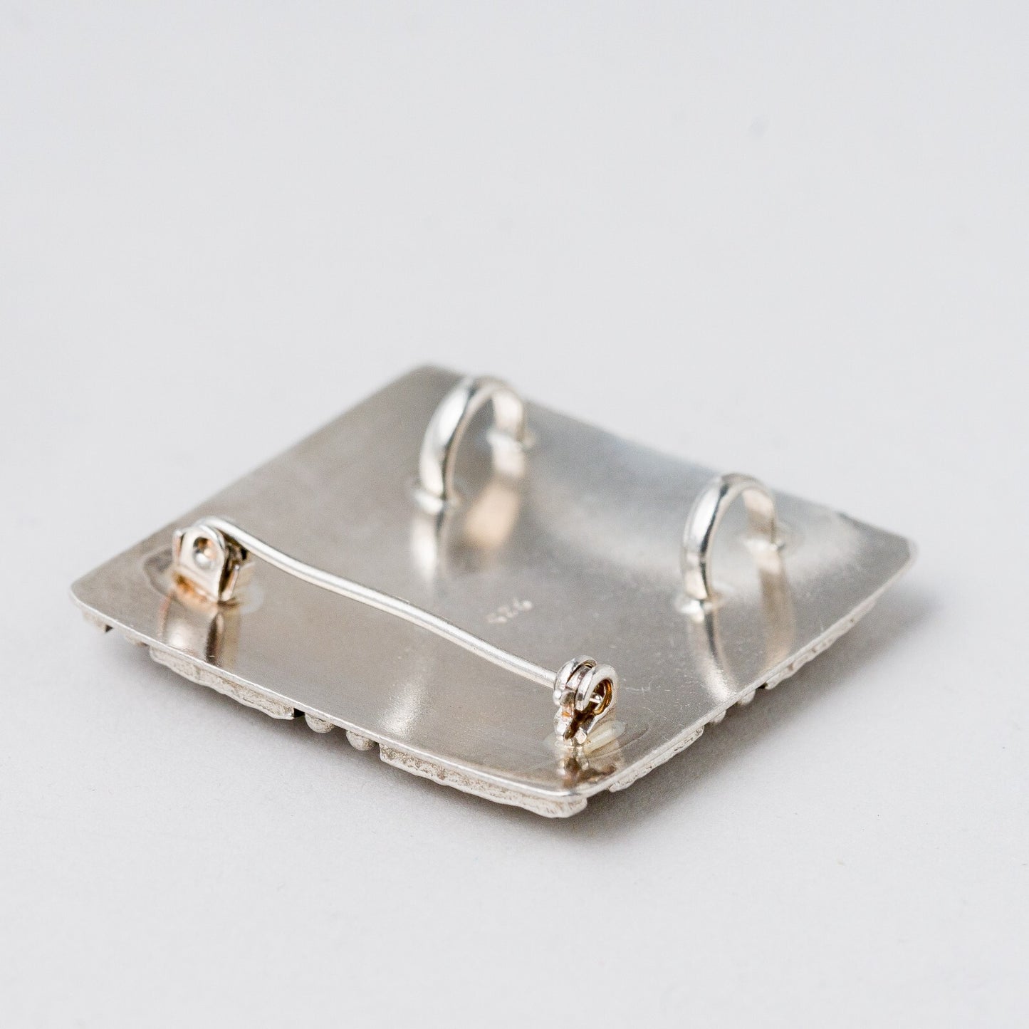 Brosche 925 Silber 3,4 cm 12,5 g5