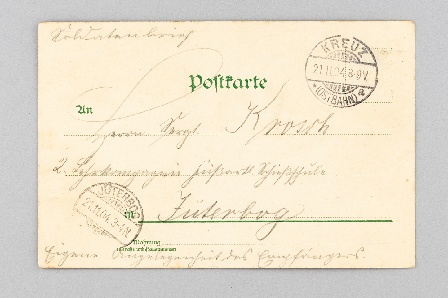Ansichtskarte Gruss aus Berlin Potsdamer Bahnhof 19041