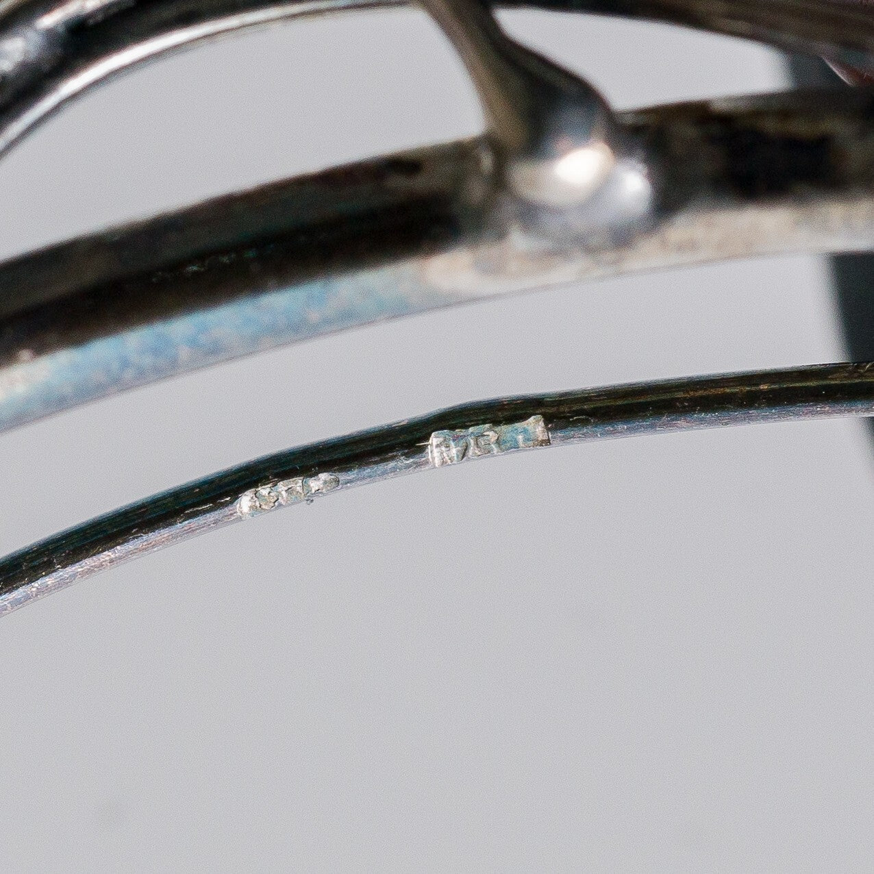 Silber Brosche Spange 925 Bernstein 7,22 g6