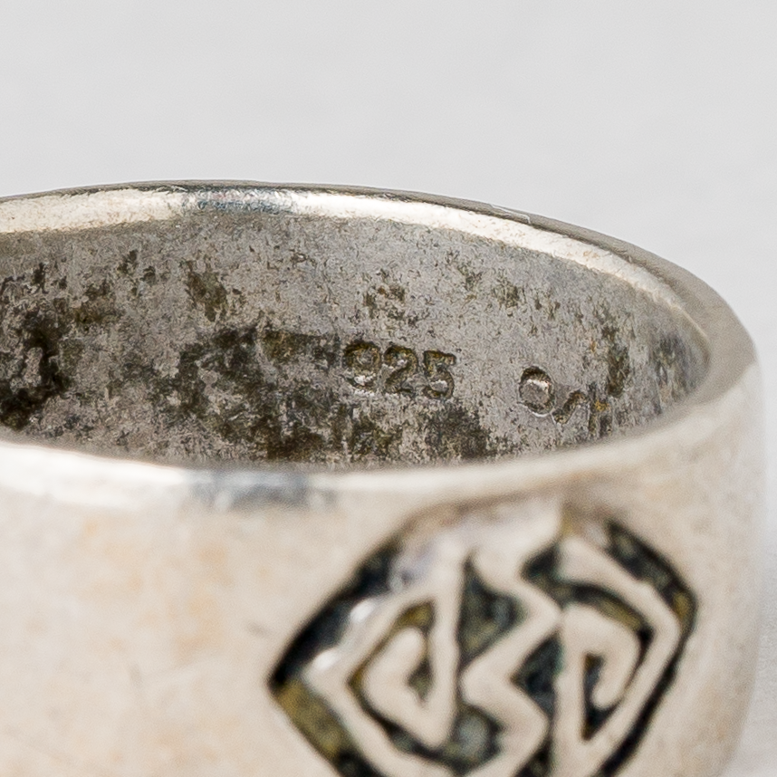 Ring 925er Silber 5,41 g Größe 54 (17,2 mm Ø)3