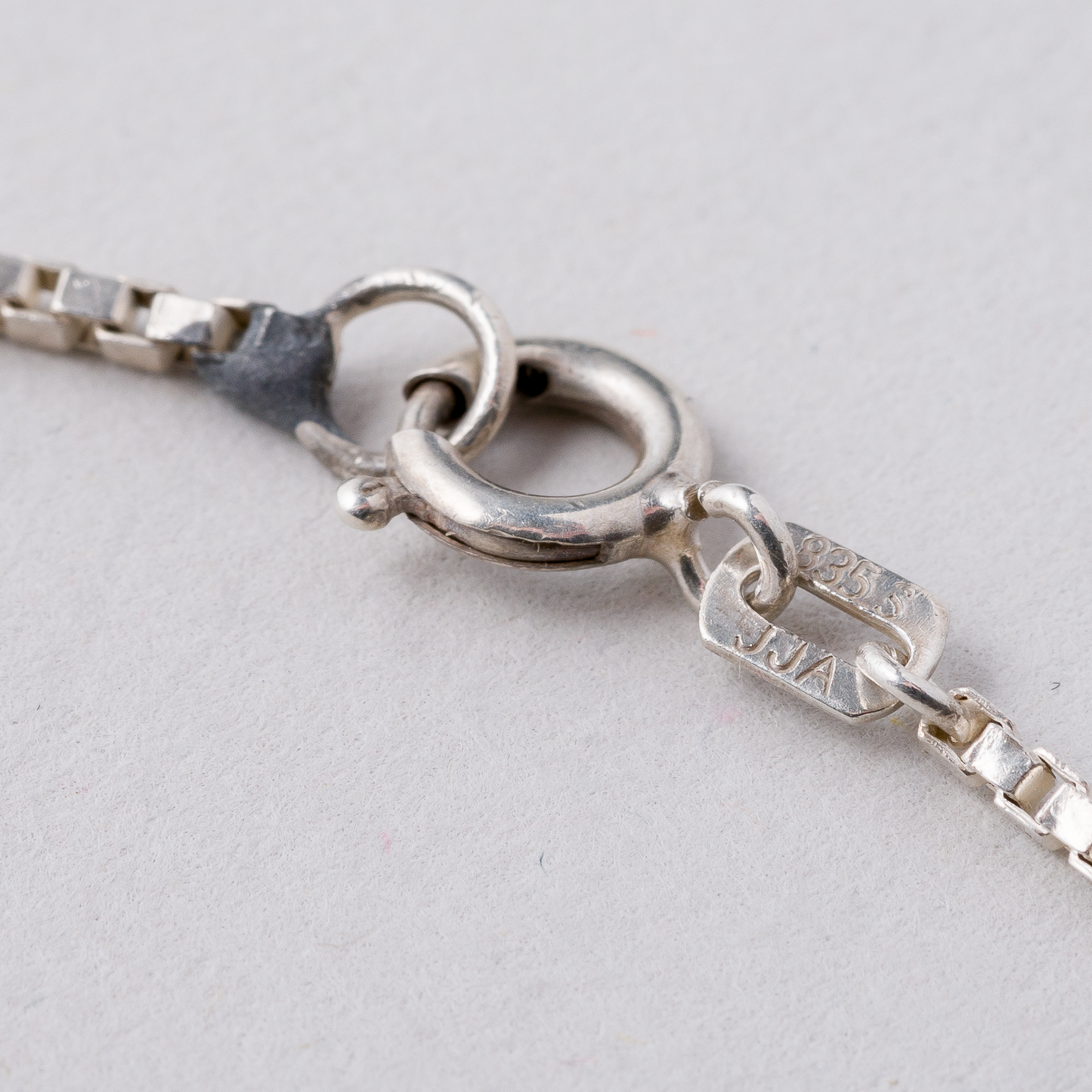 Halskette 1 mm 835er Silber 4,64 g 45 cm1