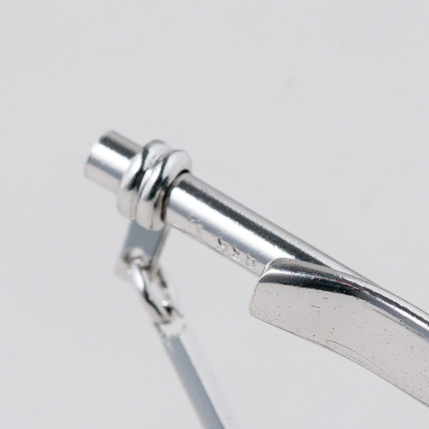 Silber Krawattenklammer Clip 835 7,04 g7