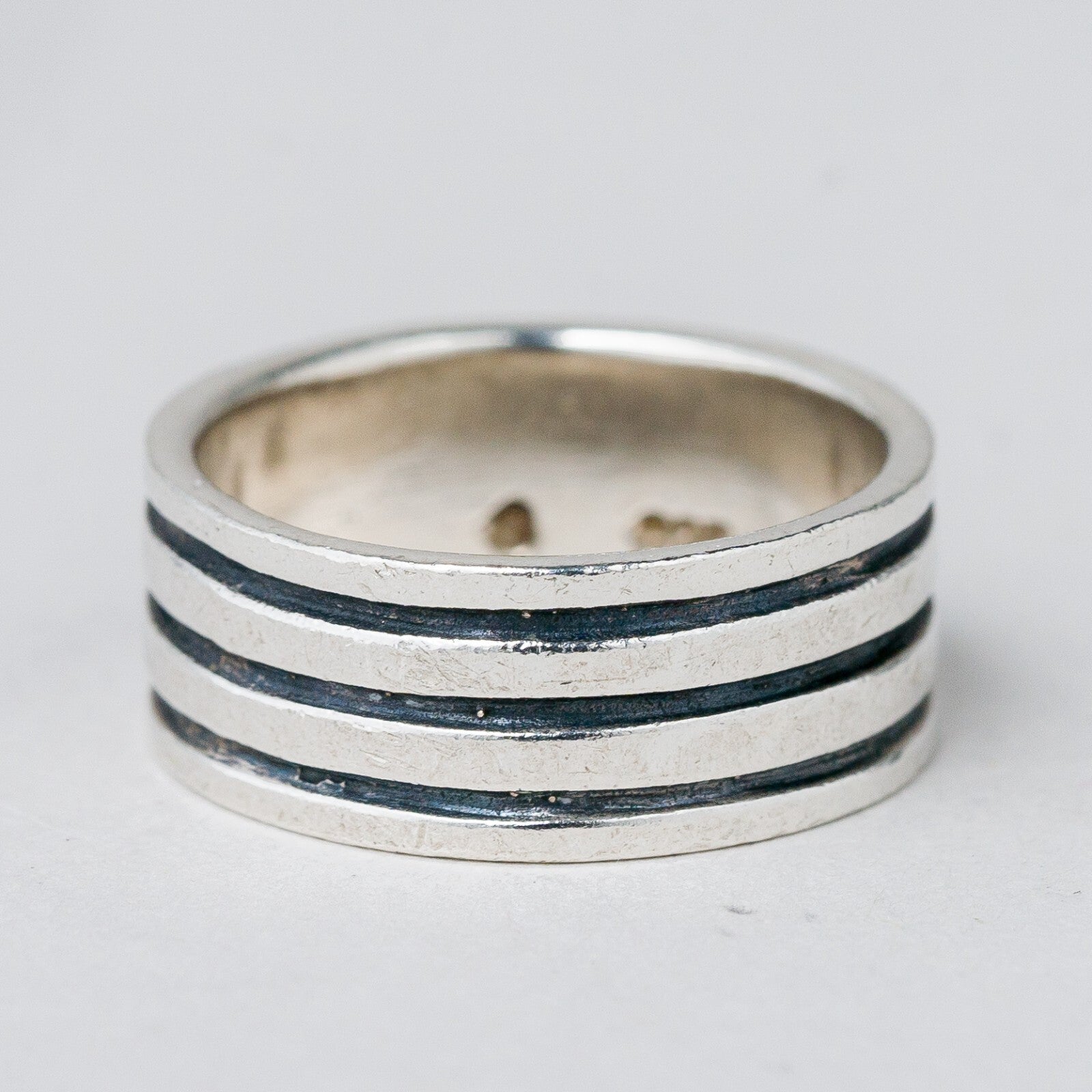 Silber Ring 925 Größe 53 (16,8 mm Ø) 5,32 g4