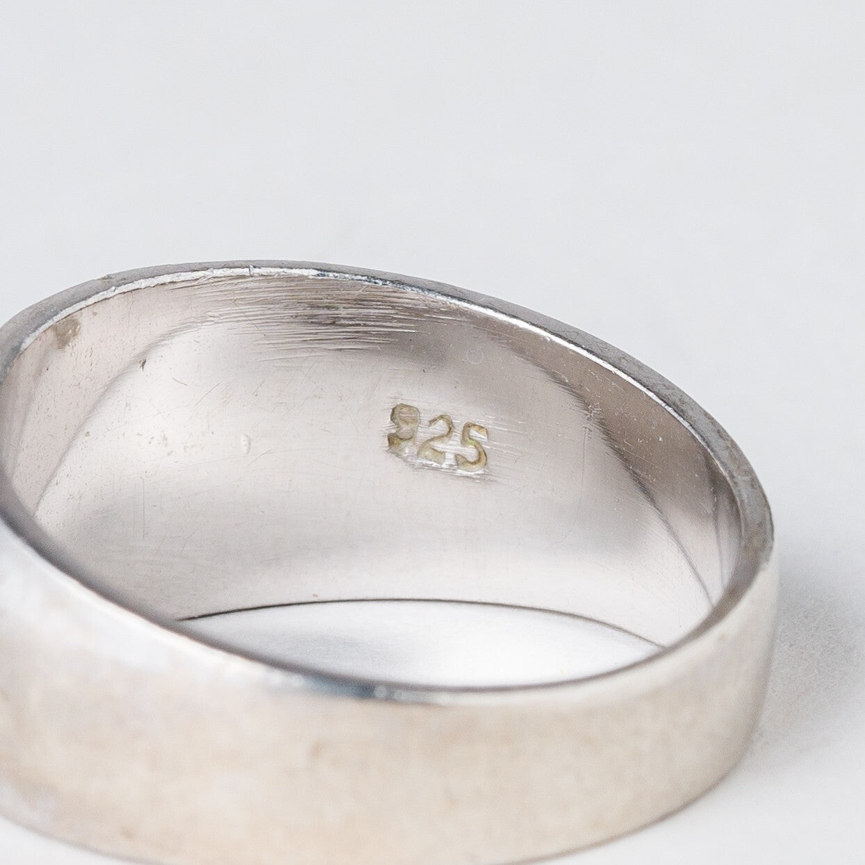 Silber Ring 925 Größe 57 (18,1 mm Ø) 5,68 g5