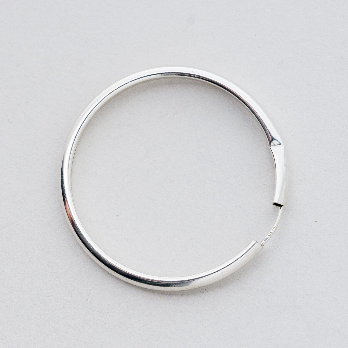 Einzelner Ohrring Creole 925 Silber 1,63 g1