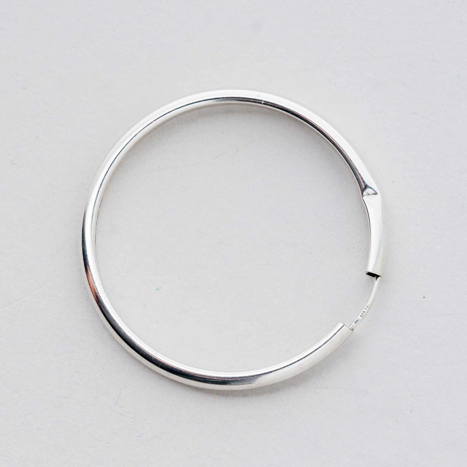 Einzelner Ohrring Creole 925 Silber 1,63 g1