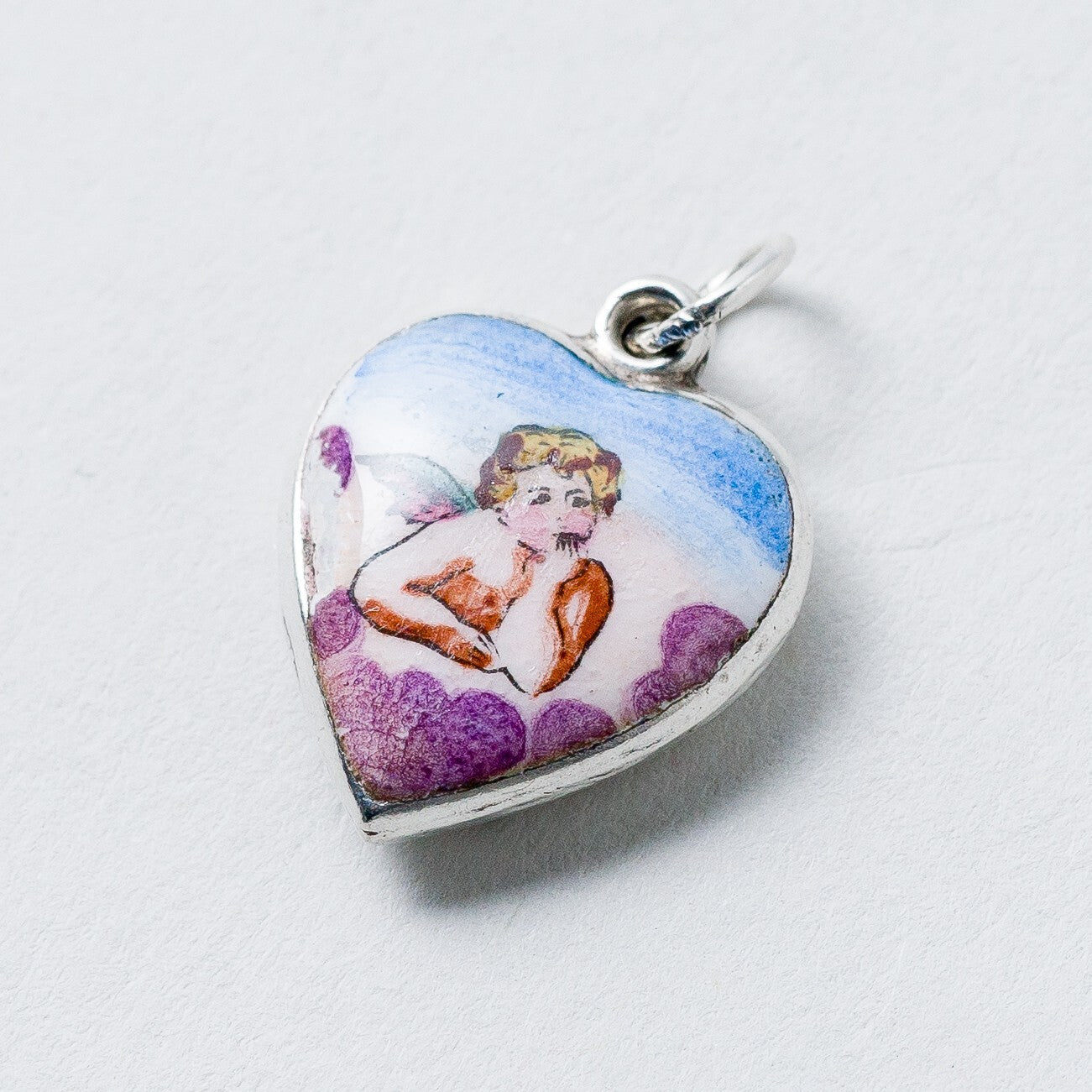 Anhänger Silber Putto 1,9 cm 1,44 g0