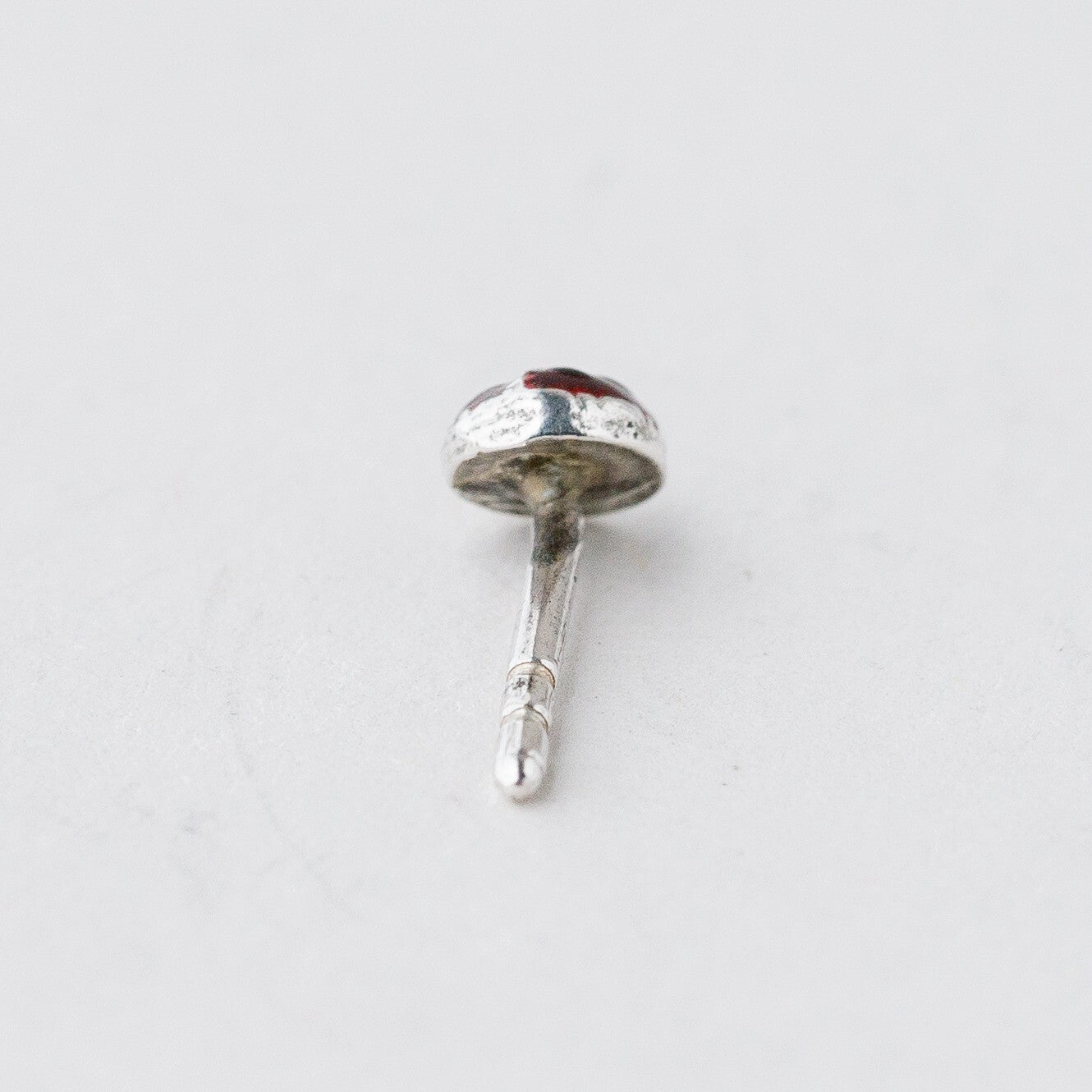 Einzelner Ohrring Ohrstecker Silber Käfer 0,31 g3