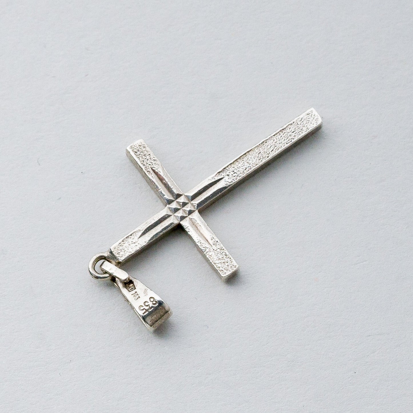 Silber Anhänger Kettenanhänger 835 Kreuz 1,69 g2