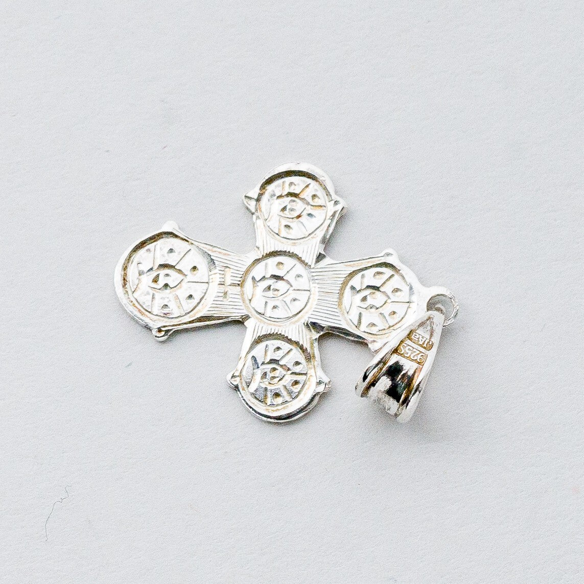 Silber Anhänger Kettenanhänger 925 Kreuz Kruzifix 0,9 g2