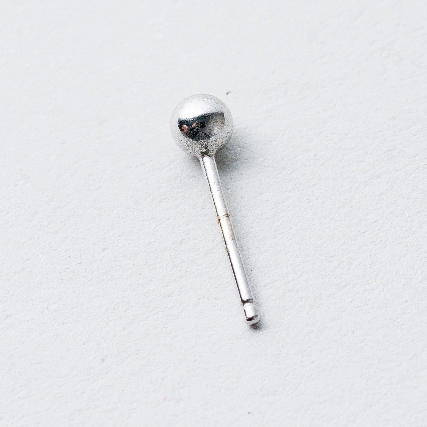 Einzelner Ohrring Ohrstecker Silber 3,2 cm 0,23 g1