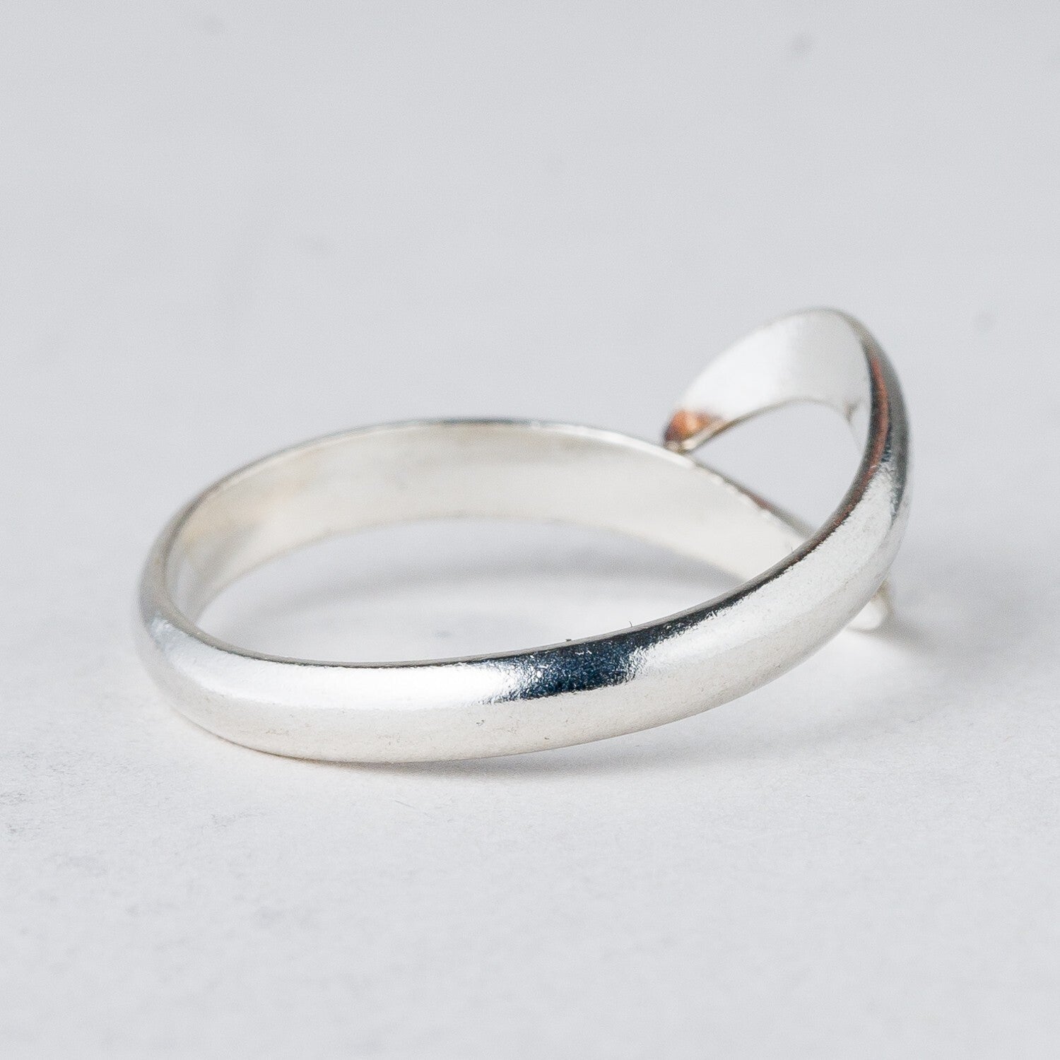 Silber Ring 925 Größe flexibel ca. 57 2,04 g2