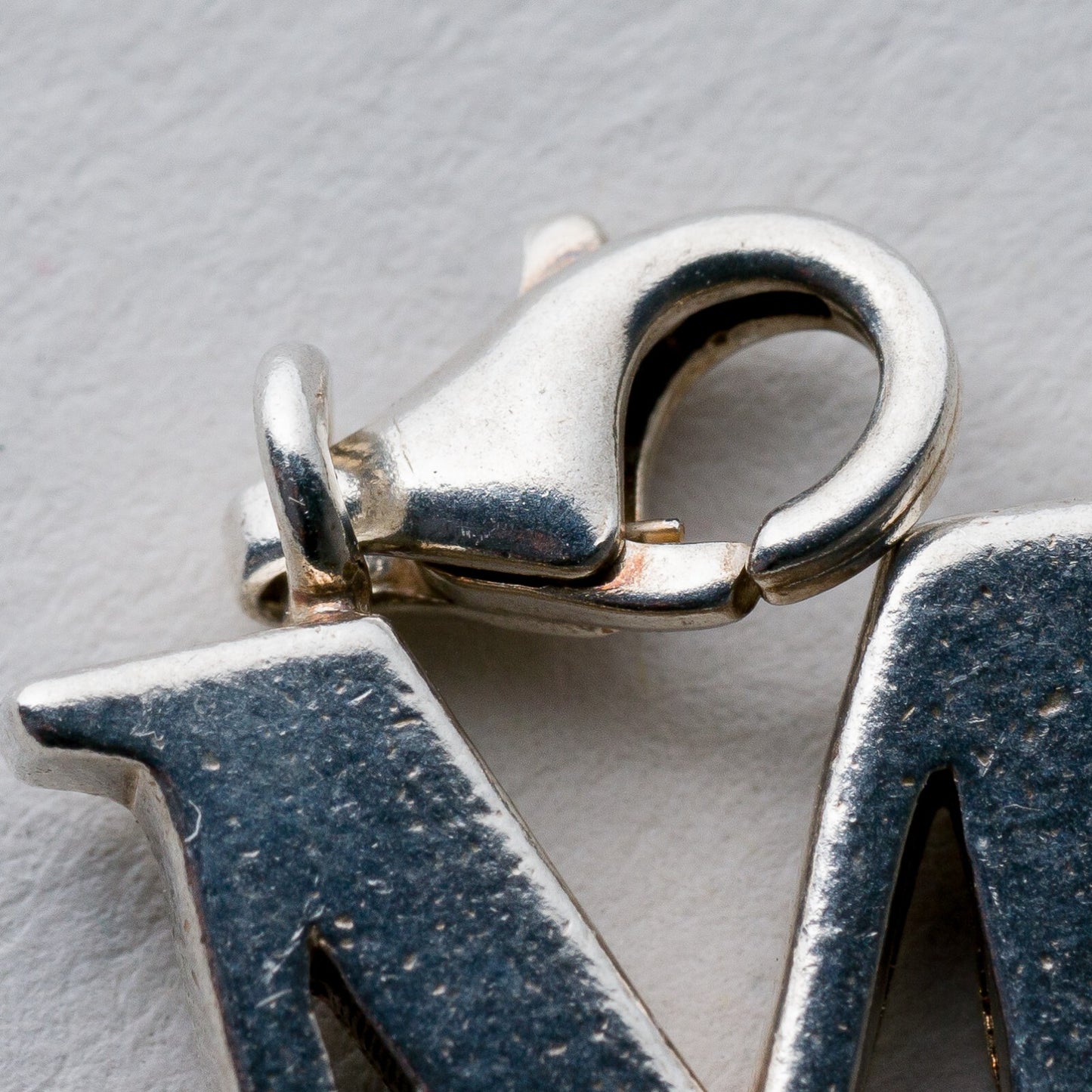 Anhänger Silber 925 "M" 2,5 cm 3,15 g2