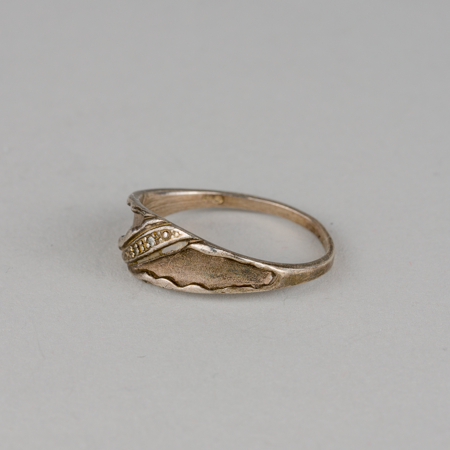 Silberring 925er Silber 2g Mit Gravur Größe 56 (17,8 mm Ø)2