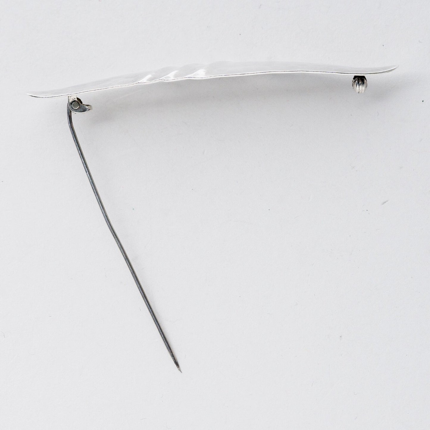 Silber Brosche Spange 925 Hammerschlag 6,61 g2