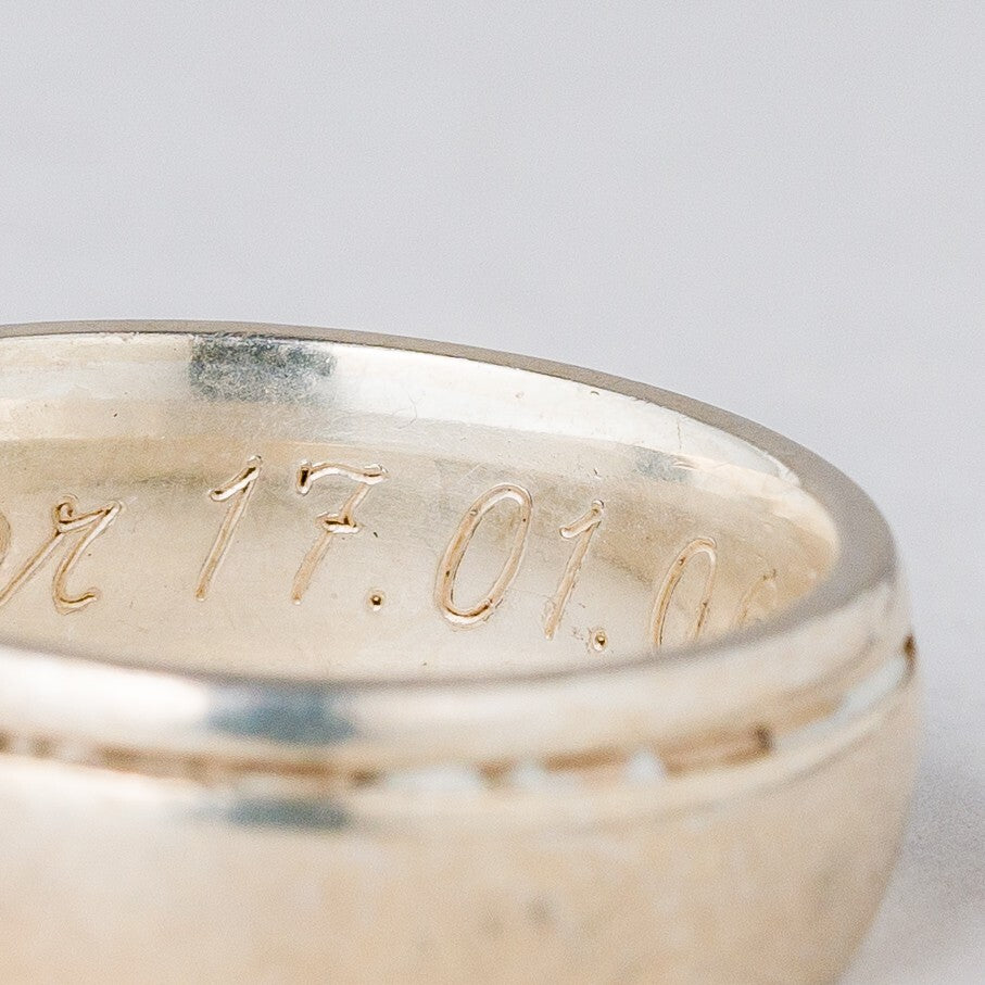 Ring 6,23 g 925er Silber Größe 54 (17,2 mm Ø)6