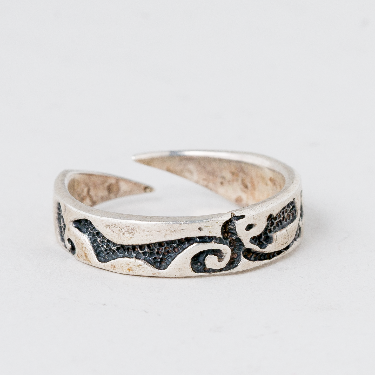 Ring Silber 2,26 g Größe flexibel0