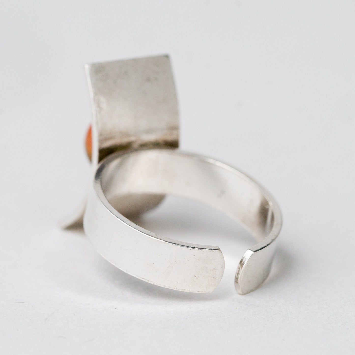Silber Ring 835 Tigerauge Größe flexibel ca. 53 4,61 g5