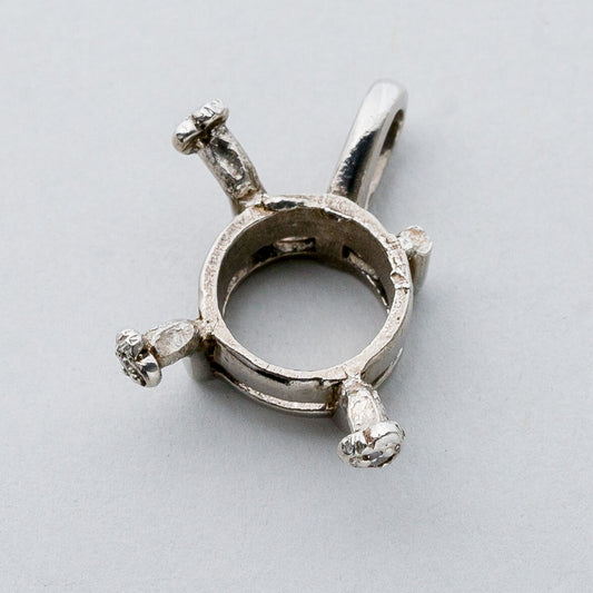Silber Anhänger Kettenanhänger 925 Ohne Zentralstein 2,96 g0