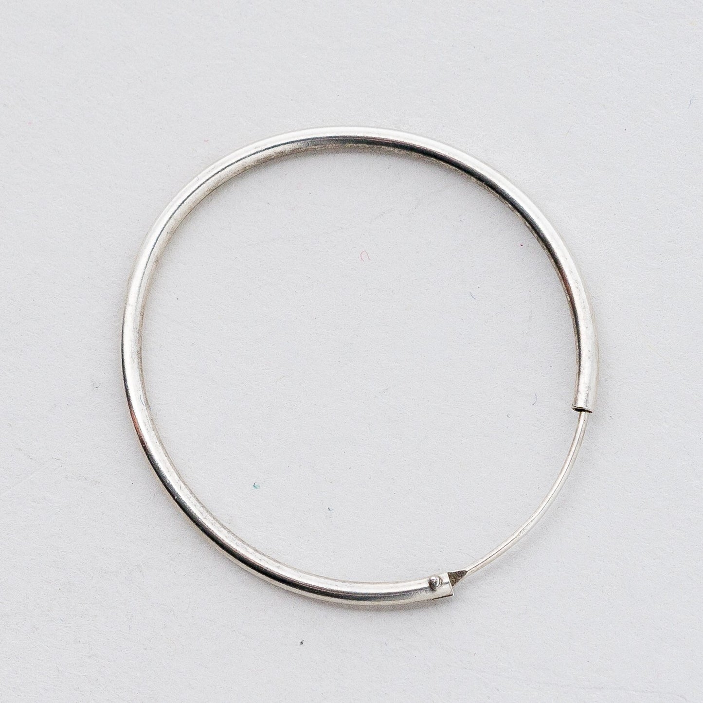 Einzelner Ohrring Creole Silber 0,81 g4
